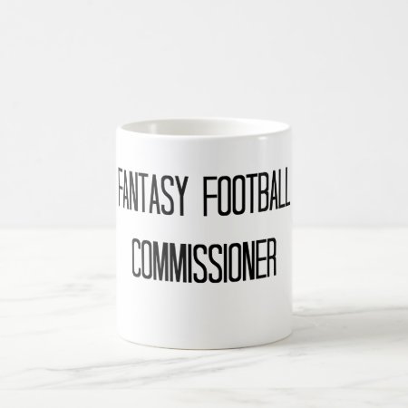 Fantasy Football Commissioner Mug