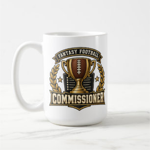 Fantasy Football Commissioner Trophy Mug