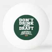 Fantasy Football Emblem Draft Pick Lottery Ping Pong Ball