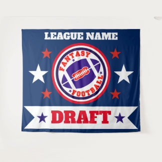 Fantasy Football Draft Background Tapestry