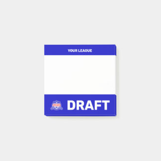 Fantasy Football Draft Board Post-it Notes