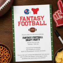 Fantasy Football Draft Party