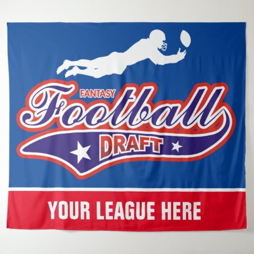 Fantasy Football Draft Swash Tapestry