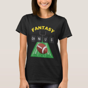 Fantasy Football Genius Champion League Championsh T-Shirt