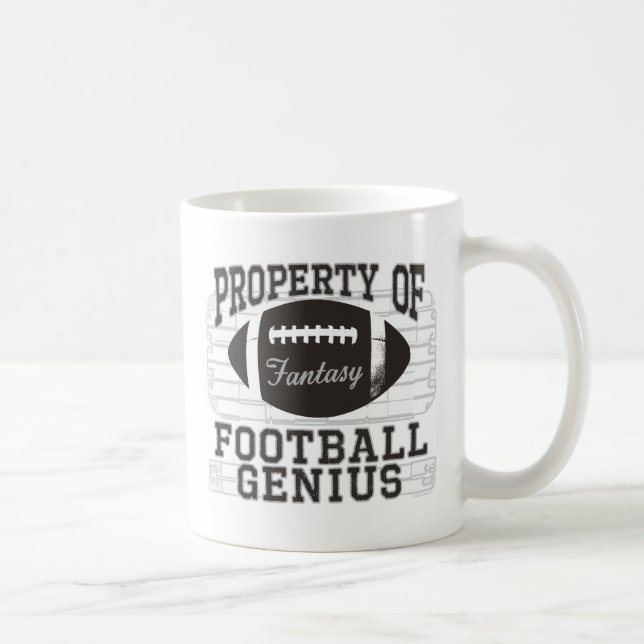 Fantasy Football Genius Coffee Mug (Right)