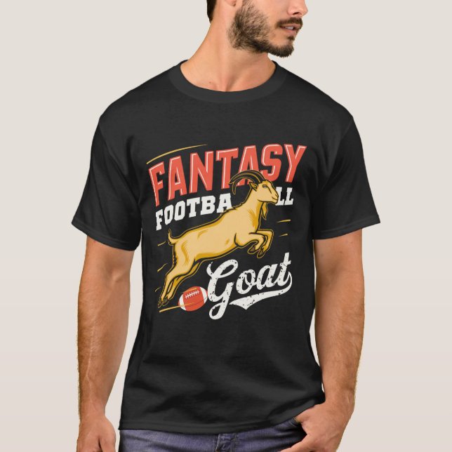 Fantasy Football Goat Champion Essential T-Shirt (Front)