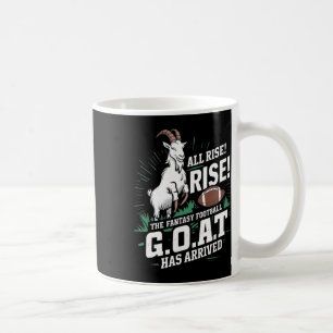 Fantasy Football Goat Shirt League Champion Champ  Coffee Mug