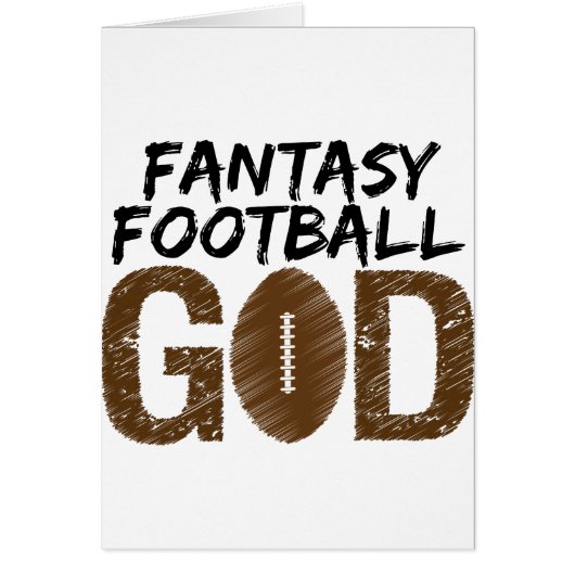fantasy football god cards (Front)