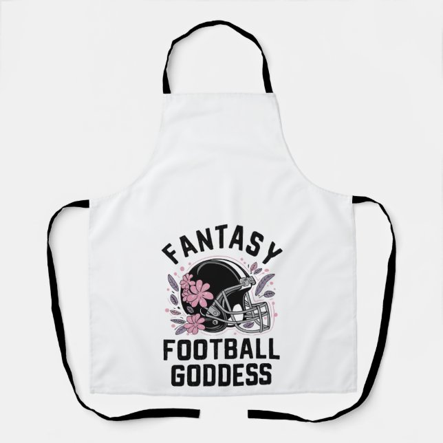  Fantasy Football Goddess Sports League Draft  Apron (Front)