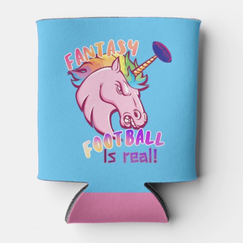 Fantasy Football is Real Rainbow  Can Cooler