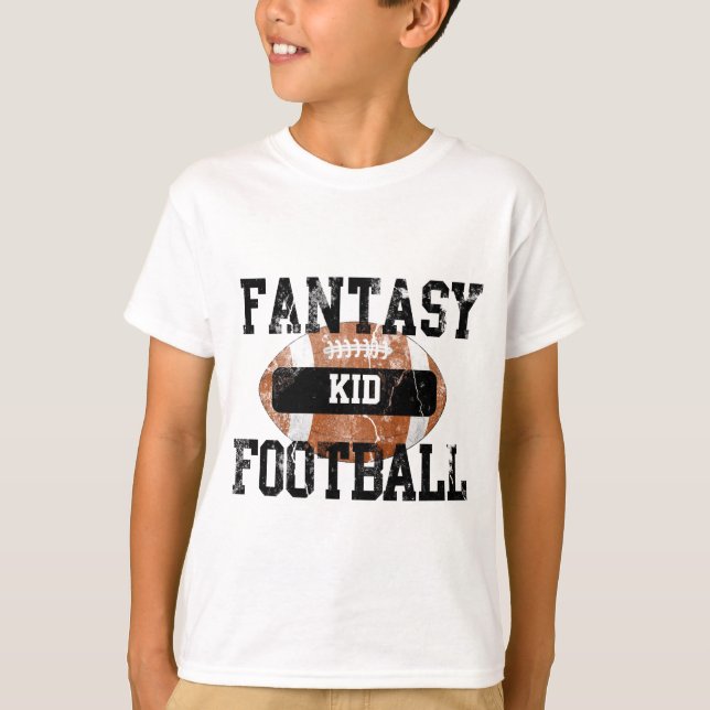 Fantasy Football Kid T-Shirt (Front)