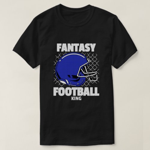 Fantasy Football King Graphic T_Shirt