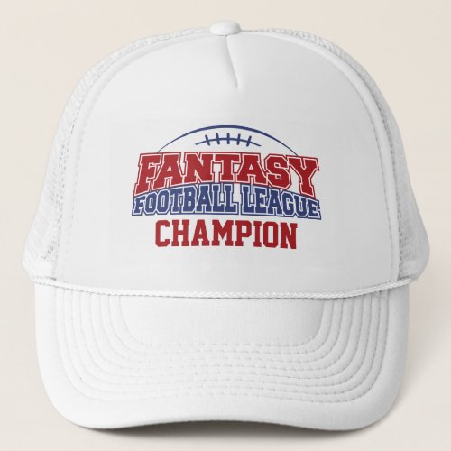 Fantasy Football League Champion Trucker Hat