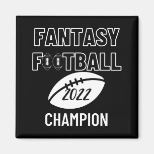 Fantasy Football League Champion Winner 2022 Foot Magnet