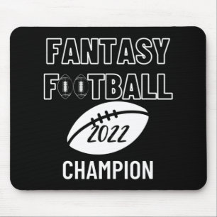 Fantasy Football League Champion Winner 2022 Foot Mouse Pad