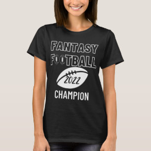 Fantasy Football League Champion Winner 2022 Foot T-Shirt