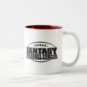 Fantasy Football League Two-Tone Coffee Mug