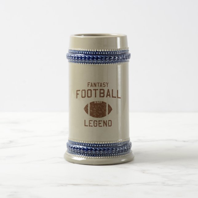 Fantasy Football Legend Beer Stein (Center)