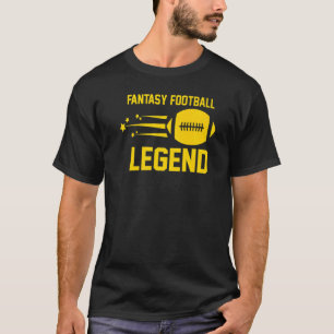 Fantasy Football Legend Draft Party Kit Trophy T-Shirt