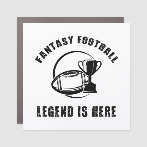 Fantasy Football Legend Fantasy Football Champ  Car Magnet