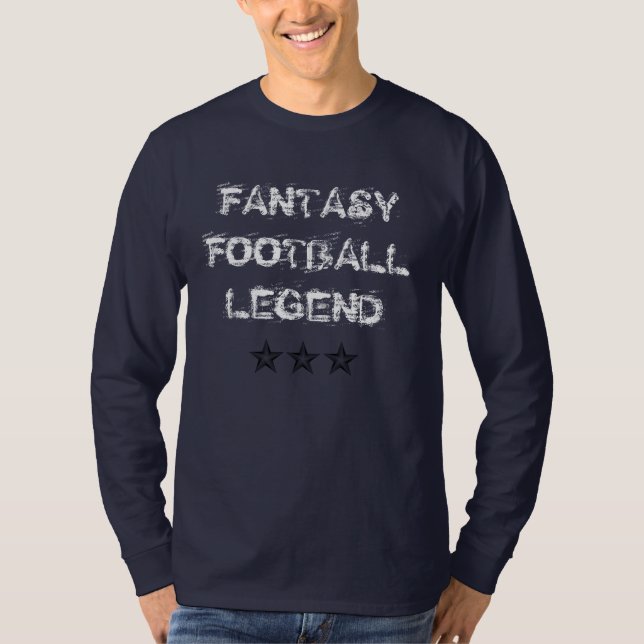 FANTASY FOOTBALL LEGEND - Stoned Wash T-Shirt (Front)