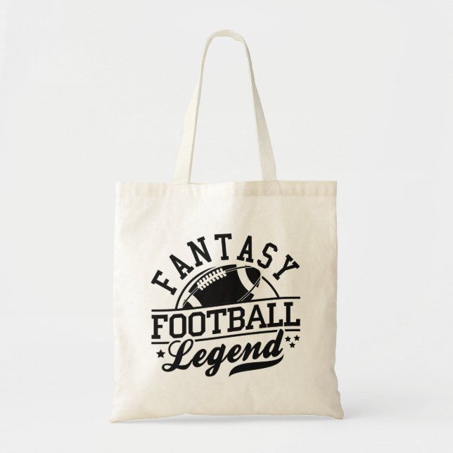 Fantasy Football Legend Tote Bag (Front)