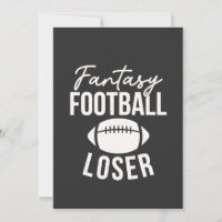 Fantasy Football Loser Football Fantasy Funny