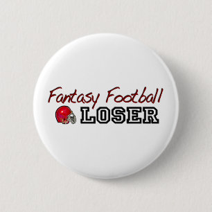 Fantasy Football Loser Pinback Button