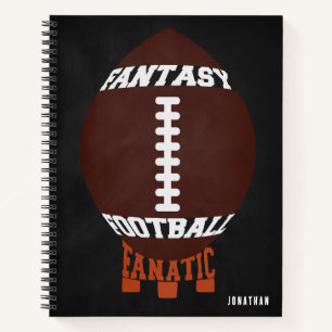 Fantasy Football Lovers Notebook