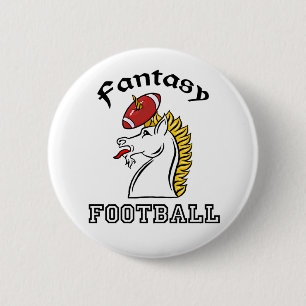 Fantasy Football Pinback Button