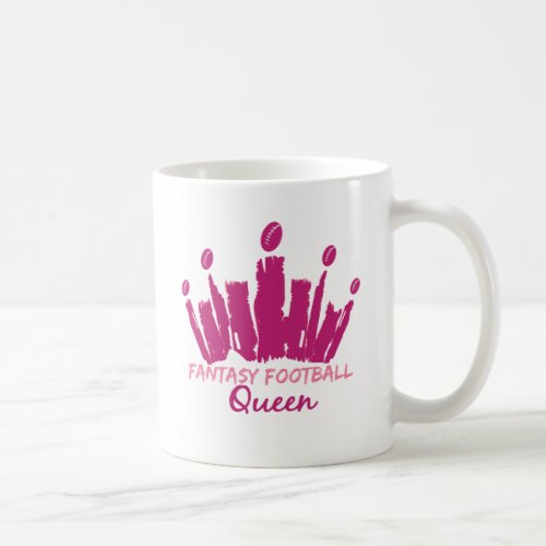 Fantasy Football Queen Coffee Mug