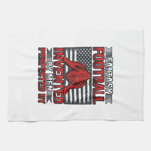Fantasy Football Vintage Basketball Flag Shirt Des Kitchen Towel