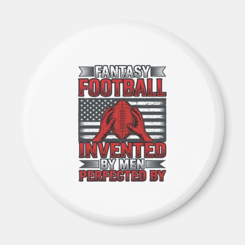 Fantasy Football Vintage Basketball Flag Shirt Des Magnet