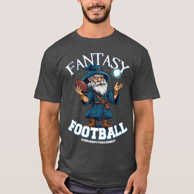 Fantasy Football Wizards T-Shirt (Front)