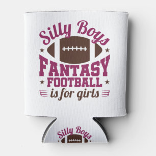 Fantasy Football Women FFL For Girls Can Cooler