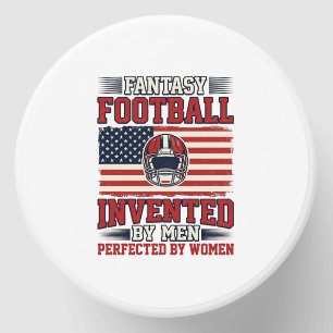 Fantasy Football Women Vintage Sports Shirt_1 Mini Candle Favors