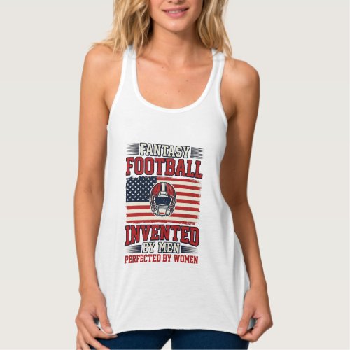 Fantasy Football Women Vintage Sports Shirt_1 Tank Top