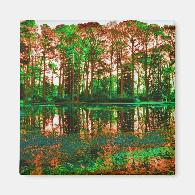 Fantasy Forest by Shirley Taylor Magnet (Front)