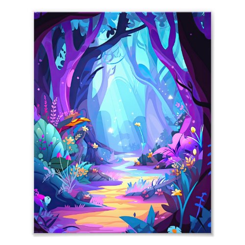 Fantasy Forest Photo Print