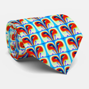 Fantasy fountains neck tie