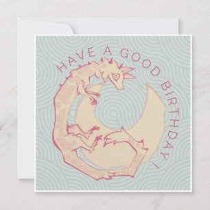 Fantasy fox holiday card