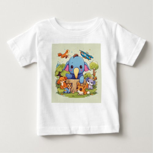 Fantasy Friends Adventure Collection Baby T_Shirt