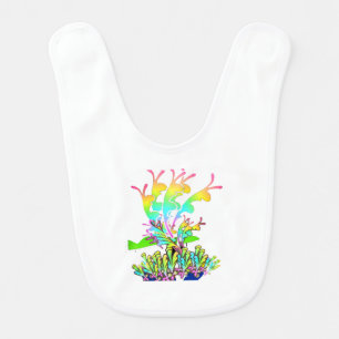 Fantasy Garden Baby Bib