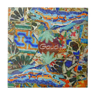 Fantasy. Gaudi. Picture 1 Ceramic Tile