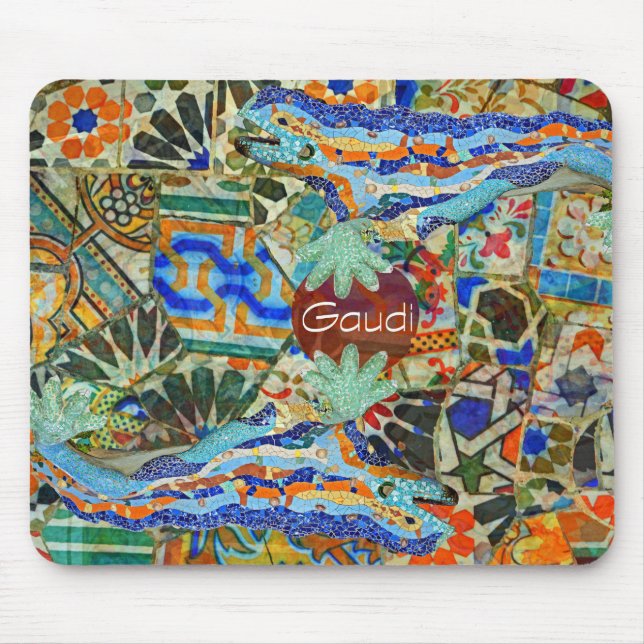 Fantasy. Gaudi. Picture 1 Mouse Pad (Front)