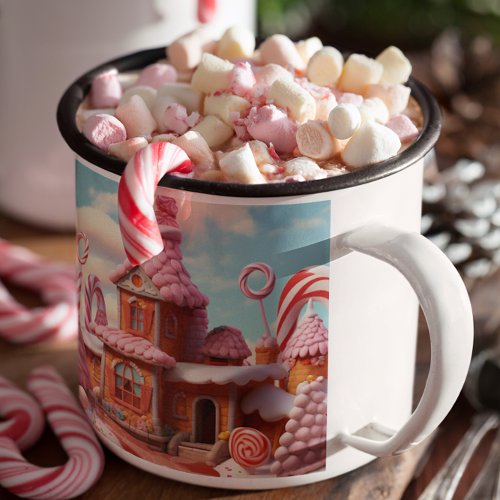 Fantasy Gingerbread House with Candies 1 Mug