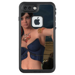 Fantasy Girl Digital Art Graphics Cell Phone Case