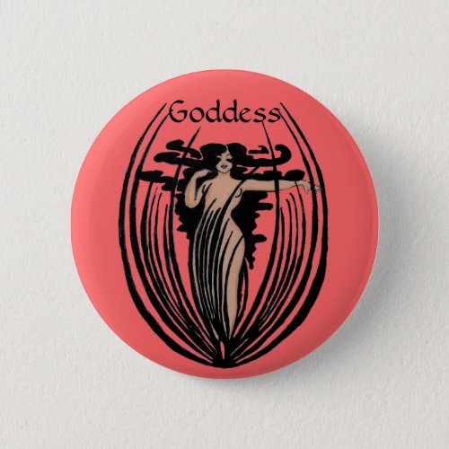 Fantasy Goddess Button