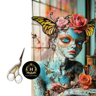 Fantasy Gothic Gargoyle Butterfly Wings Decoupage Tissue Paper