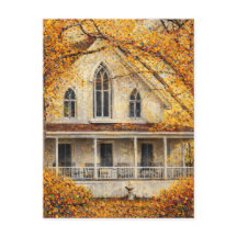 Fantasy Gothic-Revival Carpenter House